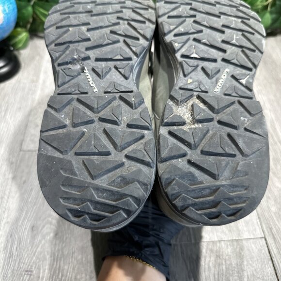 Lowa Locarno GTX Lo Hiking Shoes Brown Leather Waterproof Women 9.5 - Picture 8 of 11